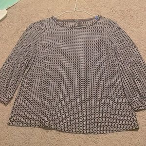 J. Crew long sleeve silk blouse